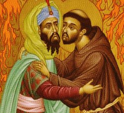 THE SULTAN PREACHES TO SAINT FRANCIS, AD&nbsp;1219